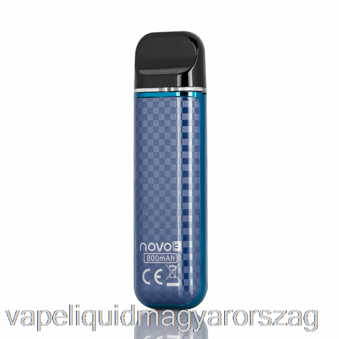 Smok Novo 3 25w-os Pod Rendszerű Kék ​​szénszálas Vape Toll